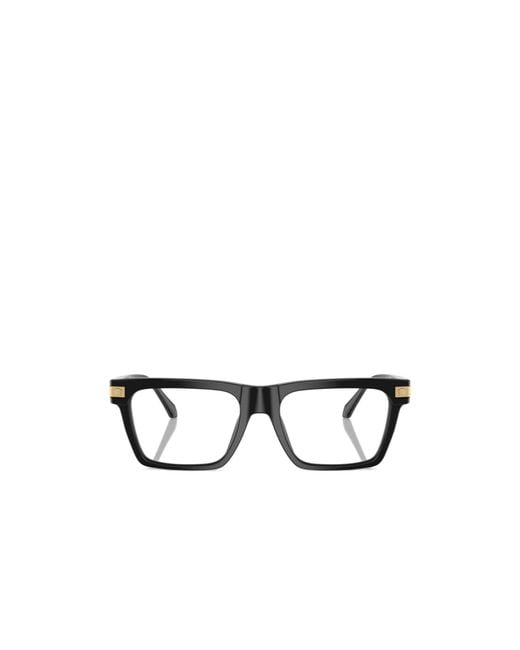 Versace White Geometric Flat Mirror for men