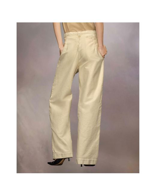 Maison Margiela Natural Wide-Leg Jeans
