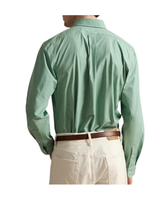 Polo Ralph Lauren Green Button-Down Shirt for men