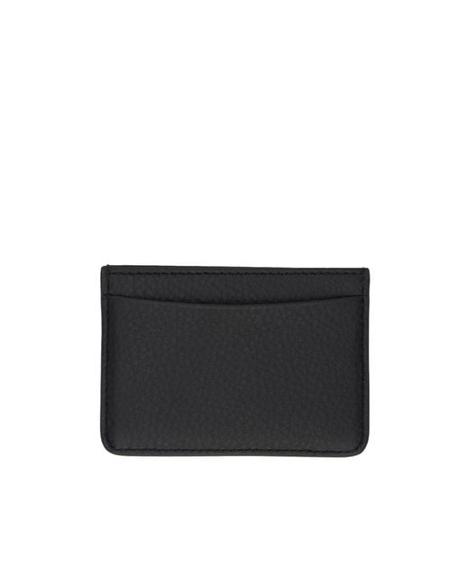 A.P.C. Black Andre Logo Printed Cardholder for men
