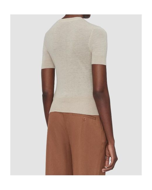 Joseph White Cashair Short-Sleeve Top