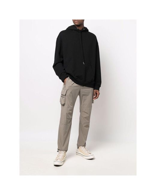 Represent Gray Logo Casual Pants for men