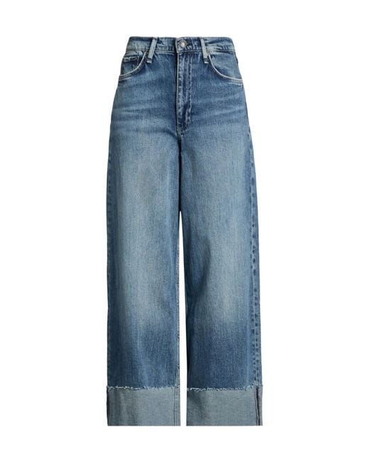 Rag & Bone Blue Plain Colour Denim Trousers