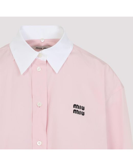 Miu Miu Pink Shirt