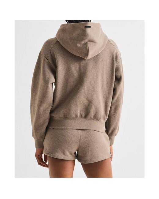 Fear Of God Natural Logo Hoodie