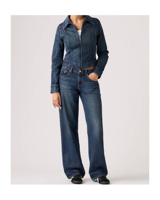 Levi's Blue Low Loose Jeans