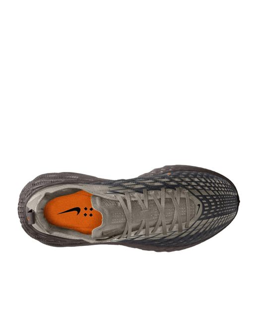 Nike Brown Gradient Mesh Low-Top Shoe for men