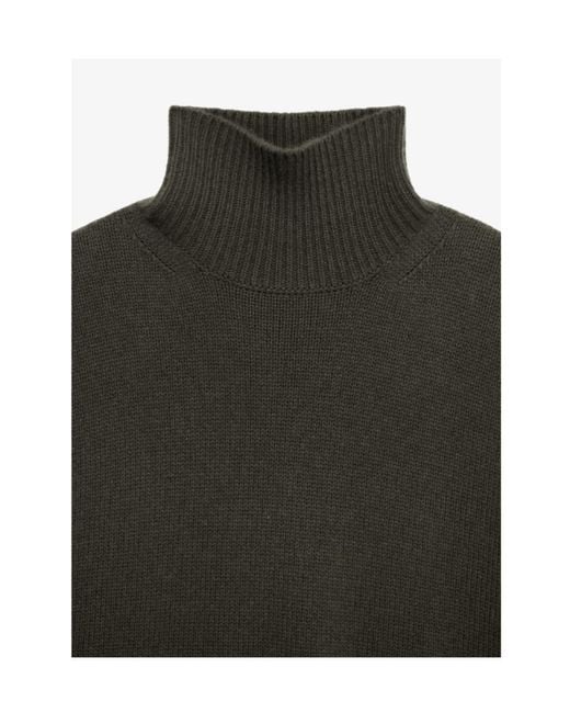 Givenchy Green Turtleneck Oversized Knitted Jumper for men