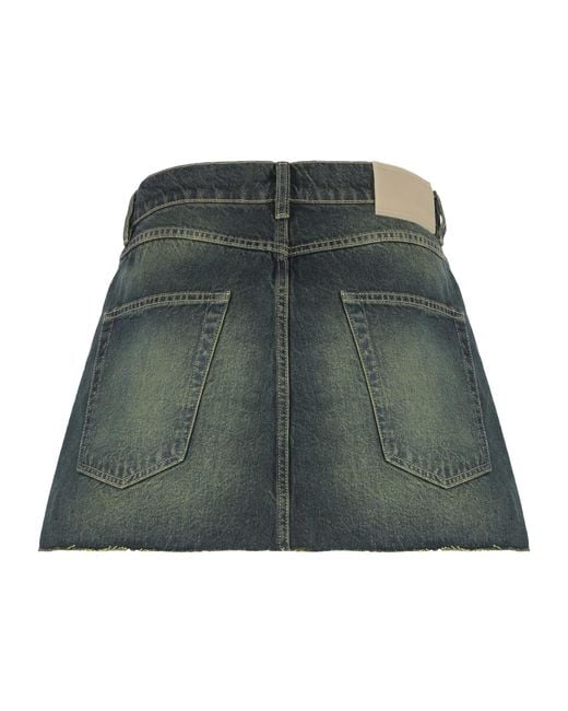 Our Legacy Green Malibu Wrap Skirt
