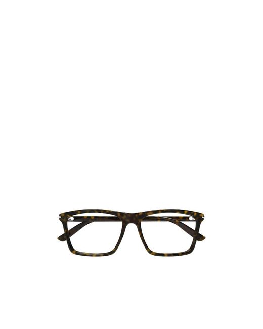 Gucci White Eyewear Rectangular Glasses And Frames for men