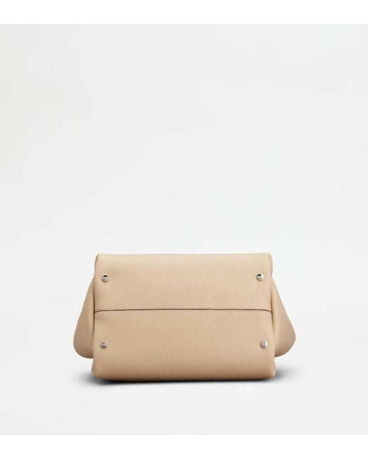 Tod's Natural Mini Apa 2 Tote Bag