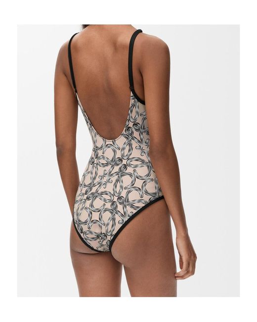 Loewe Multicolor Sleeveless One-Piece Swimsuit