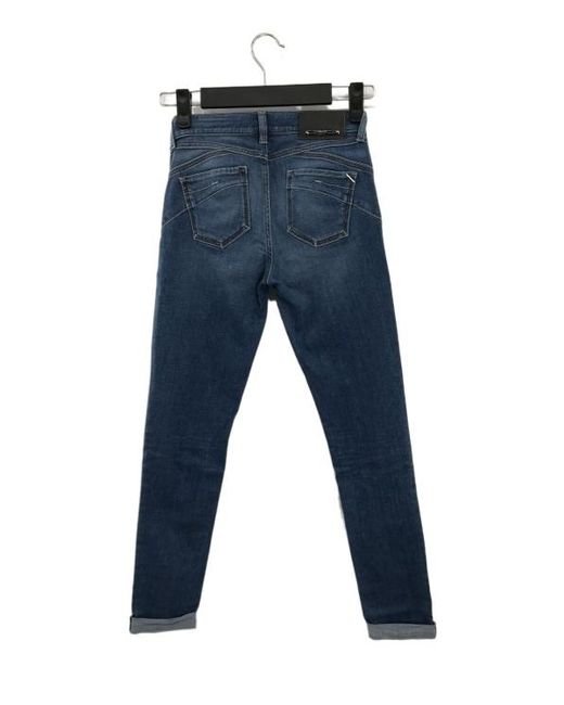 Sportmax Blue Logo Details Jeans