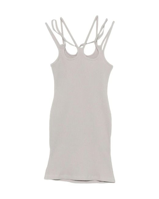 AVAVAV White Doris Multi-Strap Mini Dress