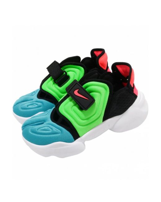 Nike Green Aqua Rift Touch-Strap Sneakers