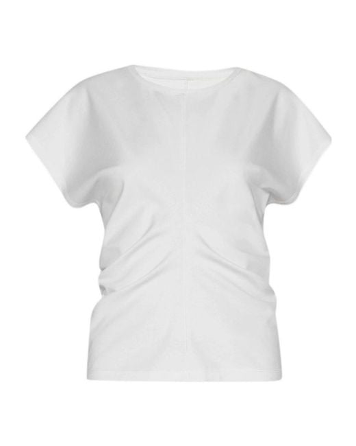 Marella White Crew Neck T-Shirt