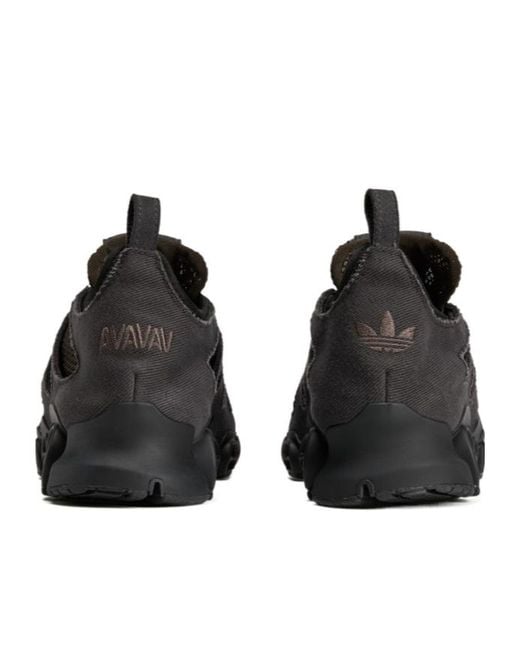 Adidas Black Mesh-Panel Toggle-Fastening Sneakers