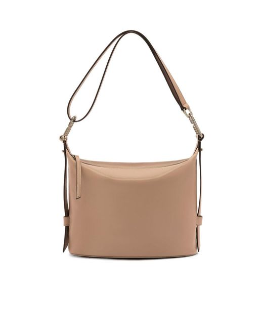Furla White Classic Shoulder Bag