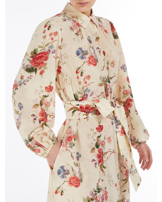 Weekend by Maxmara Natural Silk Crêpe De Chine Shirt Dress