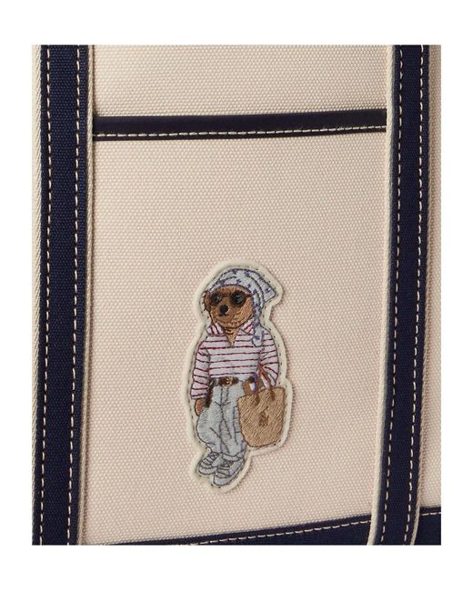 Polo Ralph Lauren Natural Large-Capacity Tote Bag
