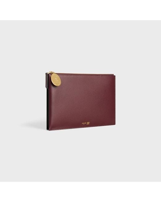 Céline Purple Duo Pouch