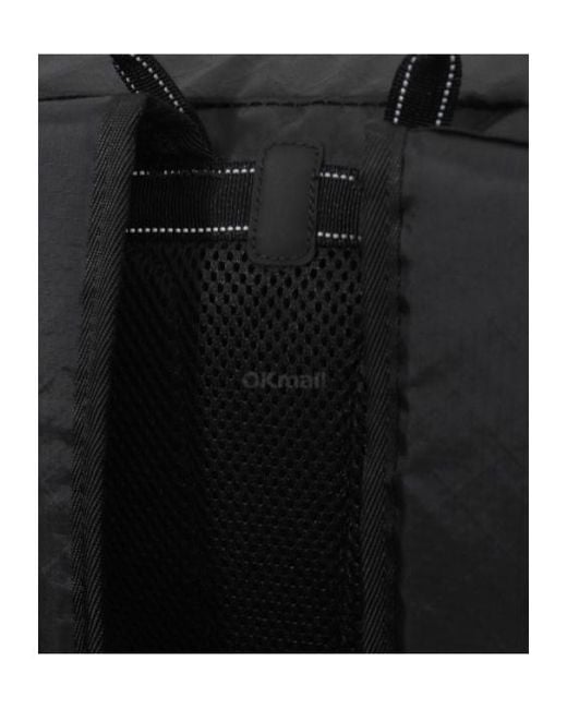 And Wander Black Ecopak 18L Backpack for men