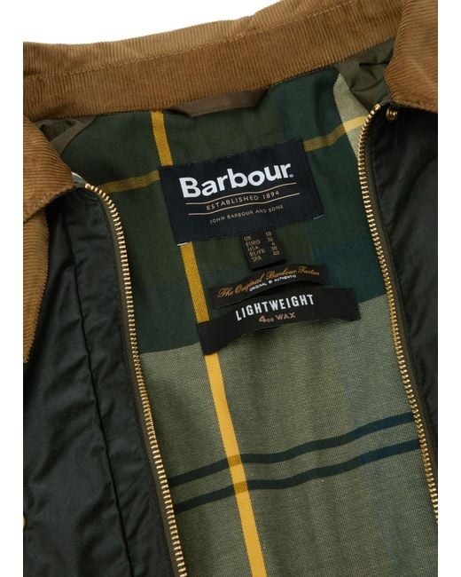 Barbour Black Argill Waxed Jacket
