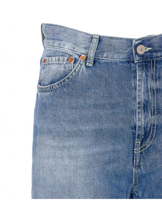 Dondup Blue Jeans With Belt Loops