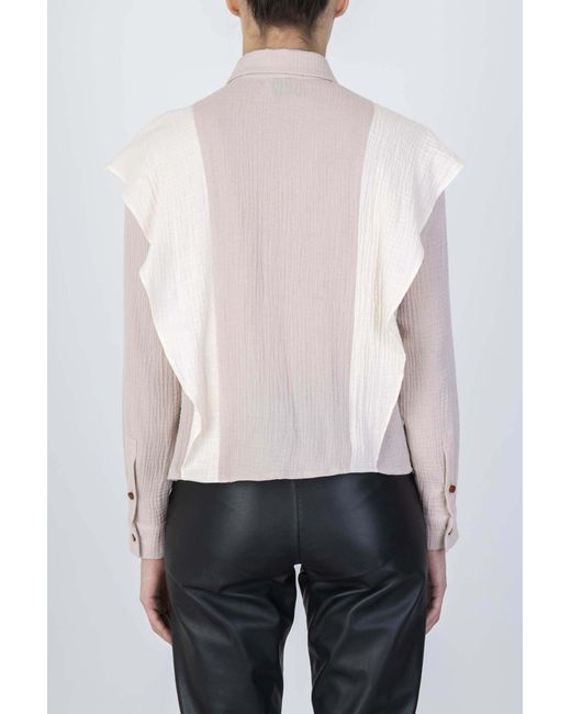 Alysi Pink Garza Long Sleeved Shirt
