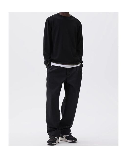 Margaret Howell Black Mhl. Tipped Thermal for men