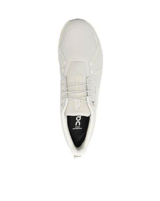 On Shoes White Cloud 6 Waterproof Sneakers for men