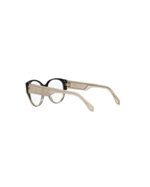 BVLGARI White Geometric Frame Flat Mirror