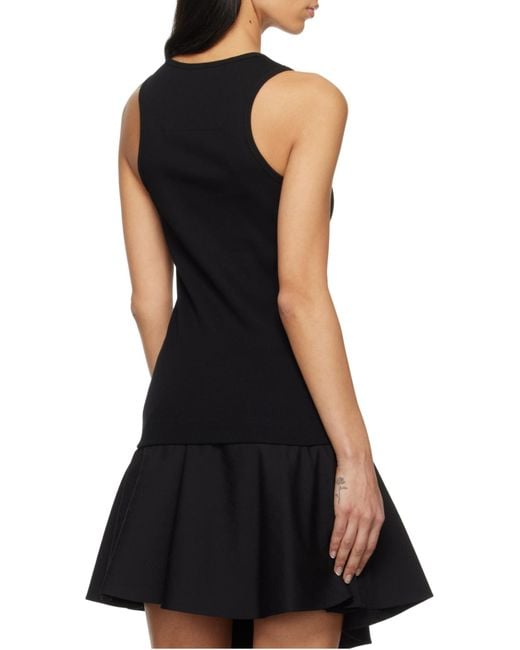 Givenchy Black Rib-Knit Tank Top