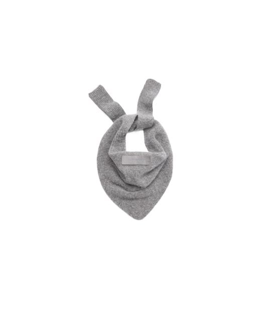 Jacquemus Gray The Gros Grain Shawl