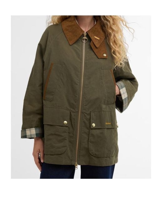 Barbour Green Icons Bedale Showerproof Jacket