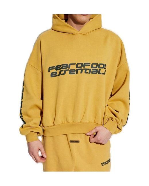 Fear Of God Yellow Hoodies for men
