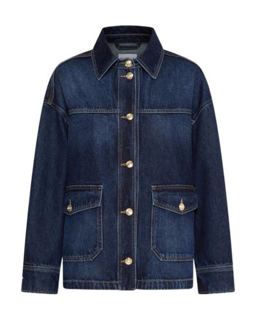 Marella Blue Denim Shacket