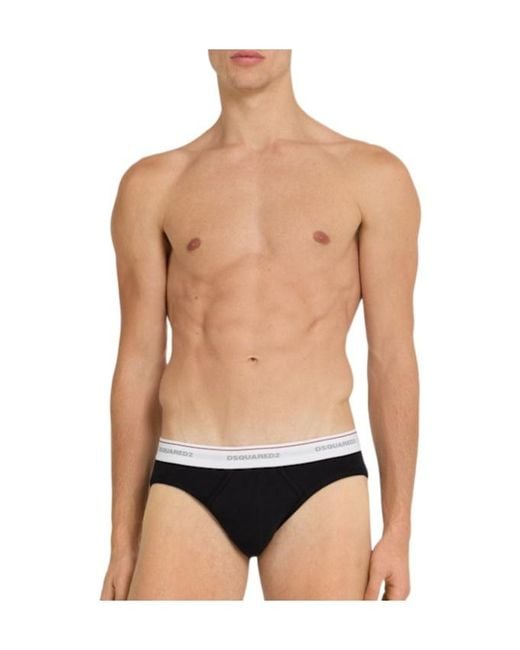 DSquared² Black Shapewear Underwear for men