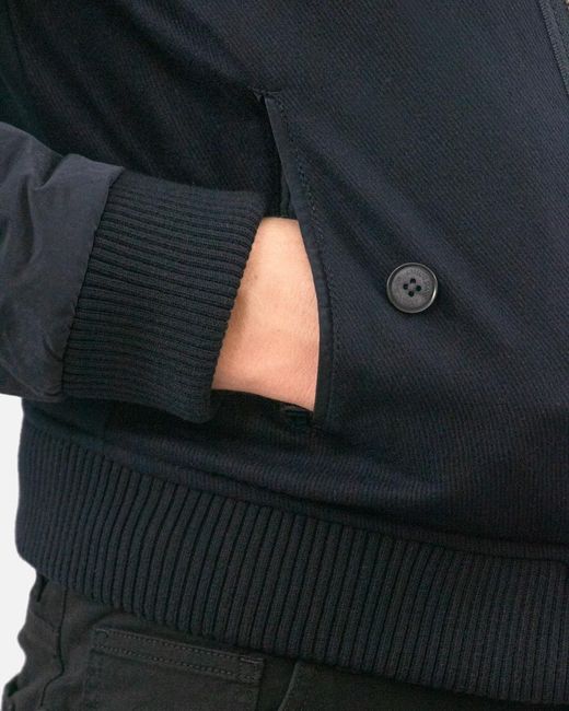 Armani Jeans Blue Zip Casual Jacket for men