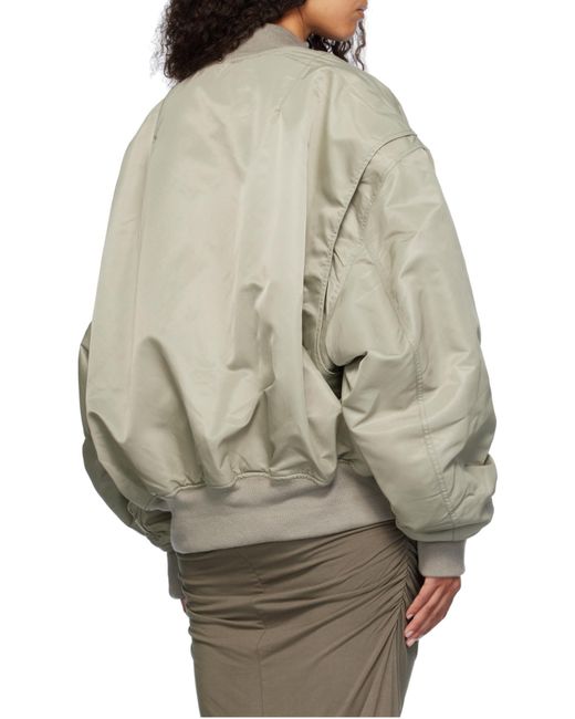 Entire studios Natural Broad Bomber Jacket for men