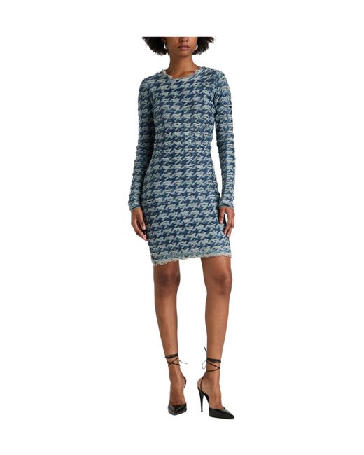 DIESEL Blue Short Dresses