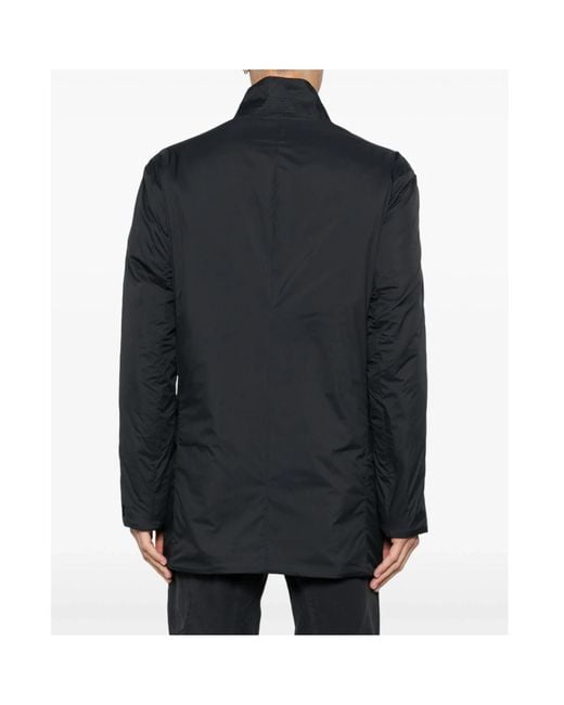 Y-3 Black Multi-Pocket Padded Jacket for men