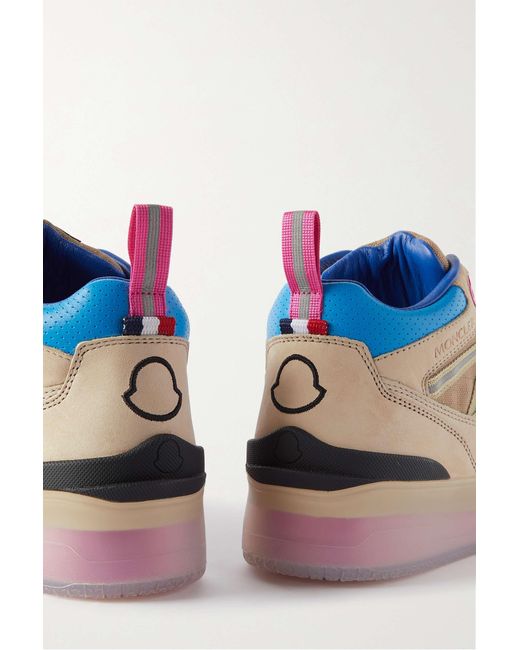 Moncler Natural Pivot Mid High-Top Casual Shoes