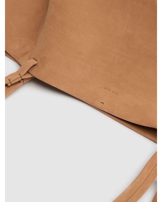 The Row White Tote With Top Handle