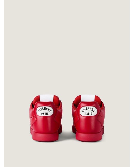 Givenchy Red Puffy Yard Sneakers for men
