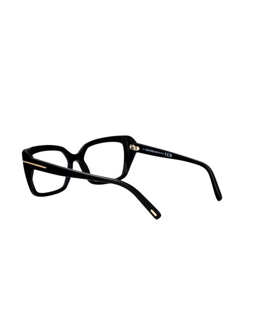 Tom Ford White Eyewear Rectangle Frame Glasses for men