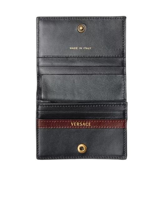 Versace Gray Medusa Emblem Wallet