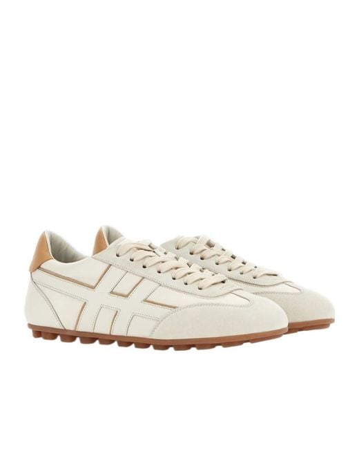 Hogan White Olympia Sneakers