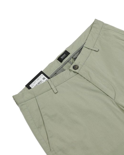 Boss Green Belt Loop Casual Pants for men