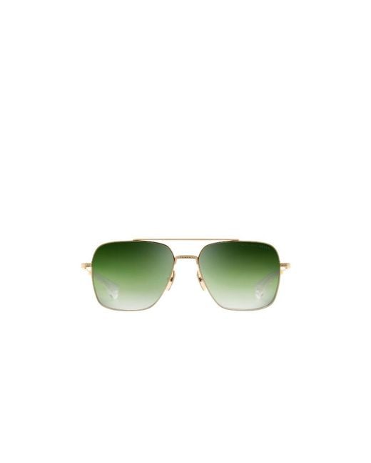 Dita Eyewear Green Logo Sunglasses for men